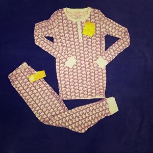 NWT Roberta Roller Rabbit Pajamas size 12 girls.